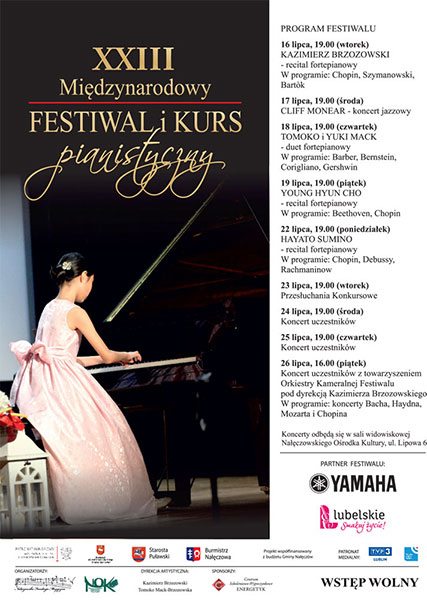 23 festiwal pianistyczny