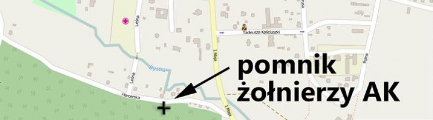 Pomnik partyzantów poległych w bitwie z komunistami